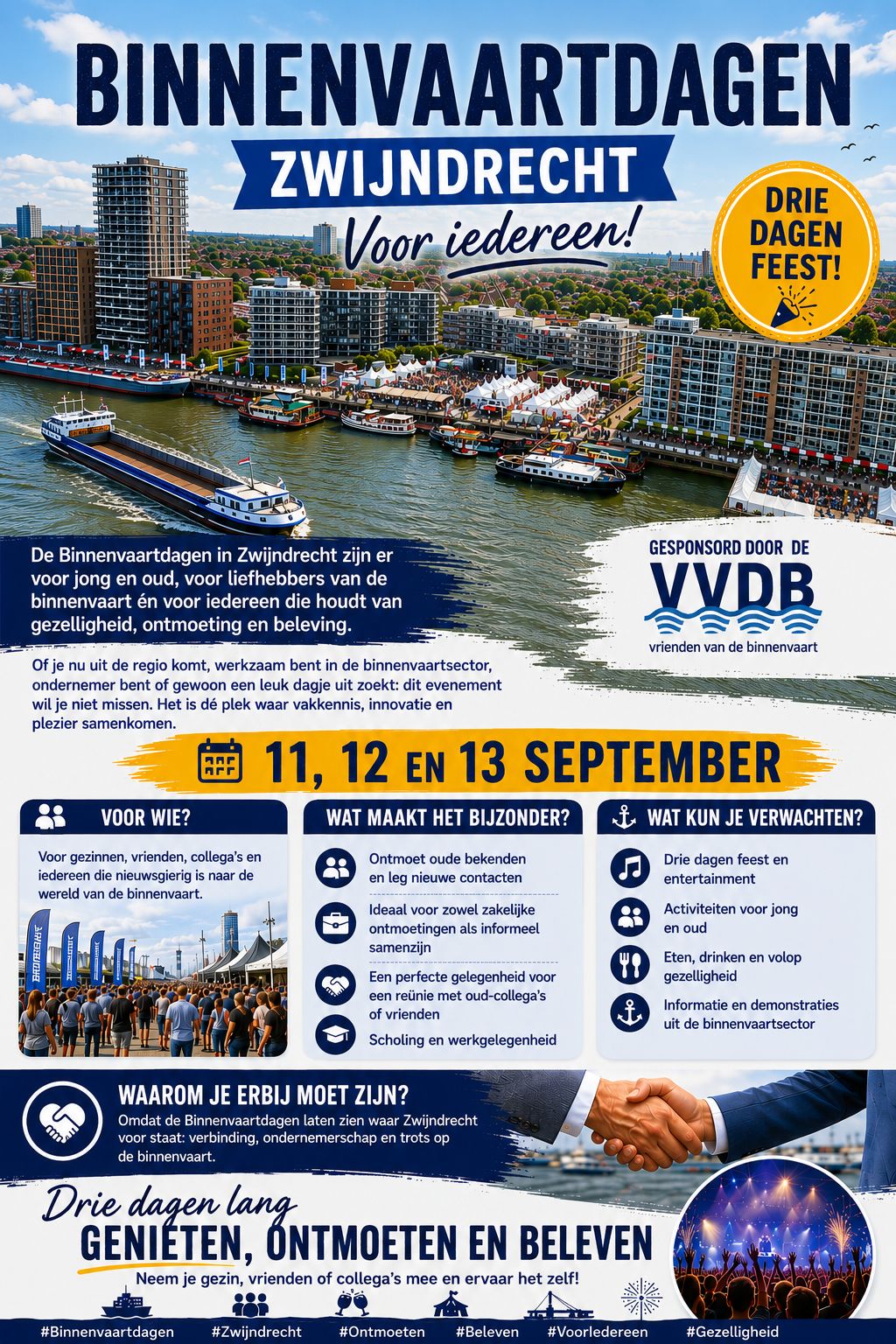 VVGZ aanwezig op de Binnenvaartdagen Zwijndrecht 2026