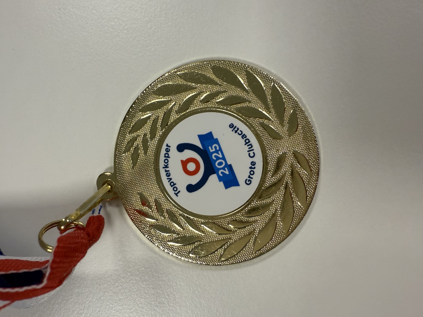 Medailles voor beste verkopers Grote Clubactie in kantine af te halen