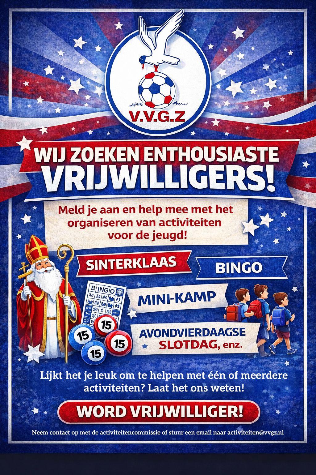 Vrijwilligers voor de Activiteitencommissie gezocht!