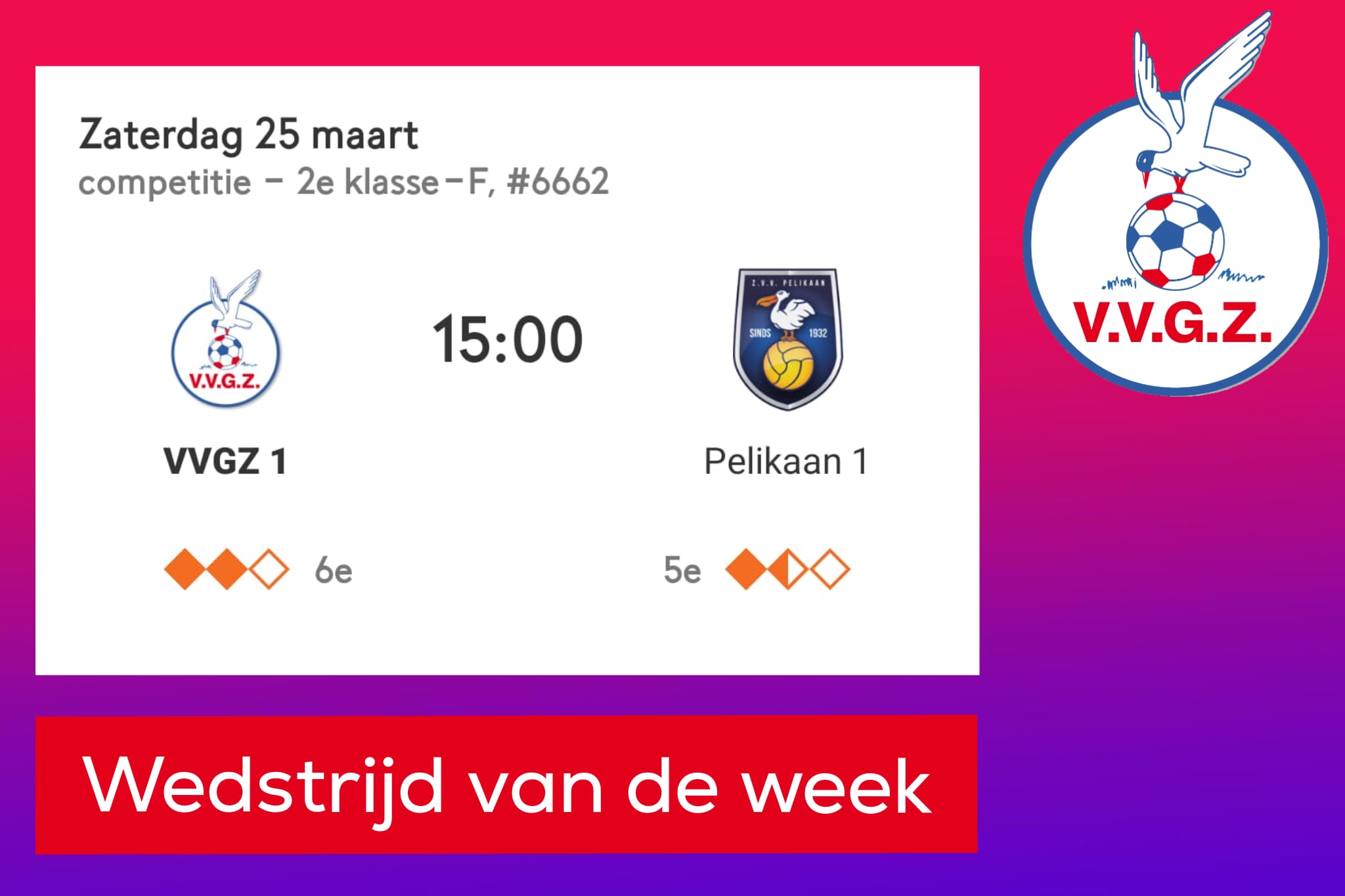 Voorbeschouwing VVGZ 1 - Pelikaan 1