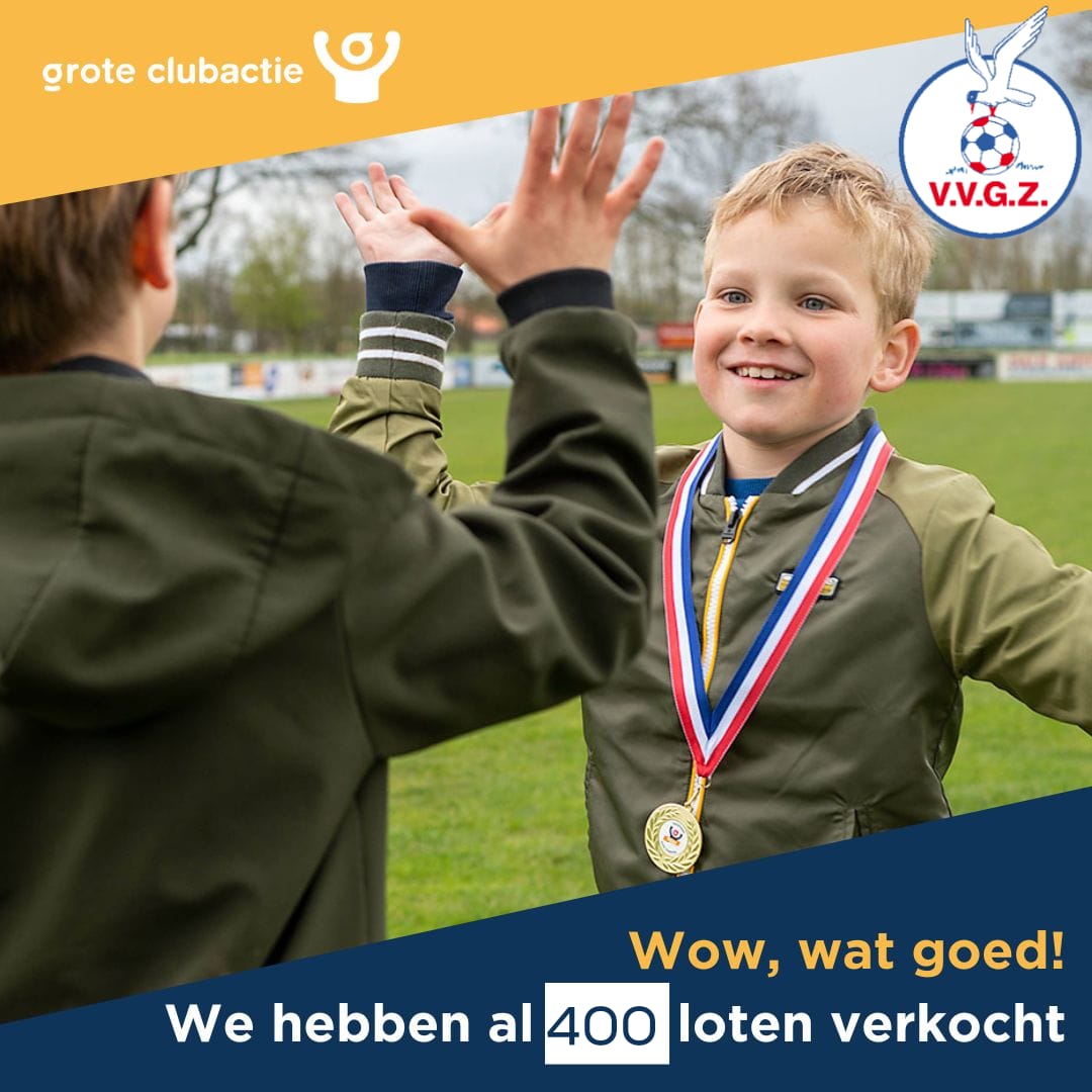 Al bijna 400 losse loten en 10 Superloten verkocht voor de Grote Clubactie