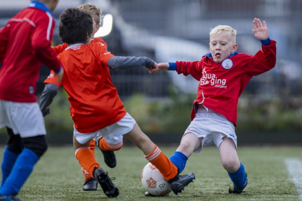 Fotoverslag VVGZ J08-1 - Oranje Wit J08-1 (3-4) 8