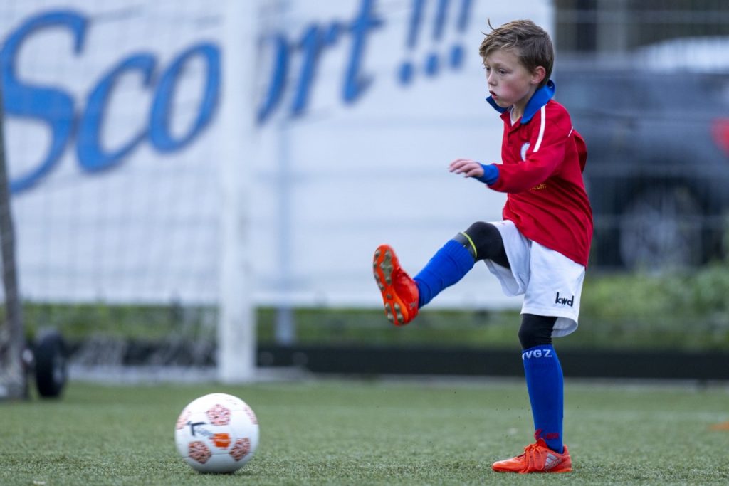 Fotoverslag VVGZ J08-1 - Oranje Wit J08-1 (3-4) 22