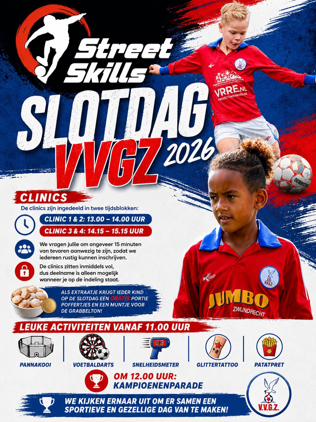 Belangrijke info over Streetskills a.s. zaterdag 06-06-2026