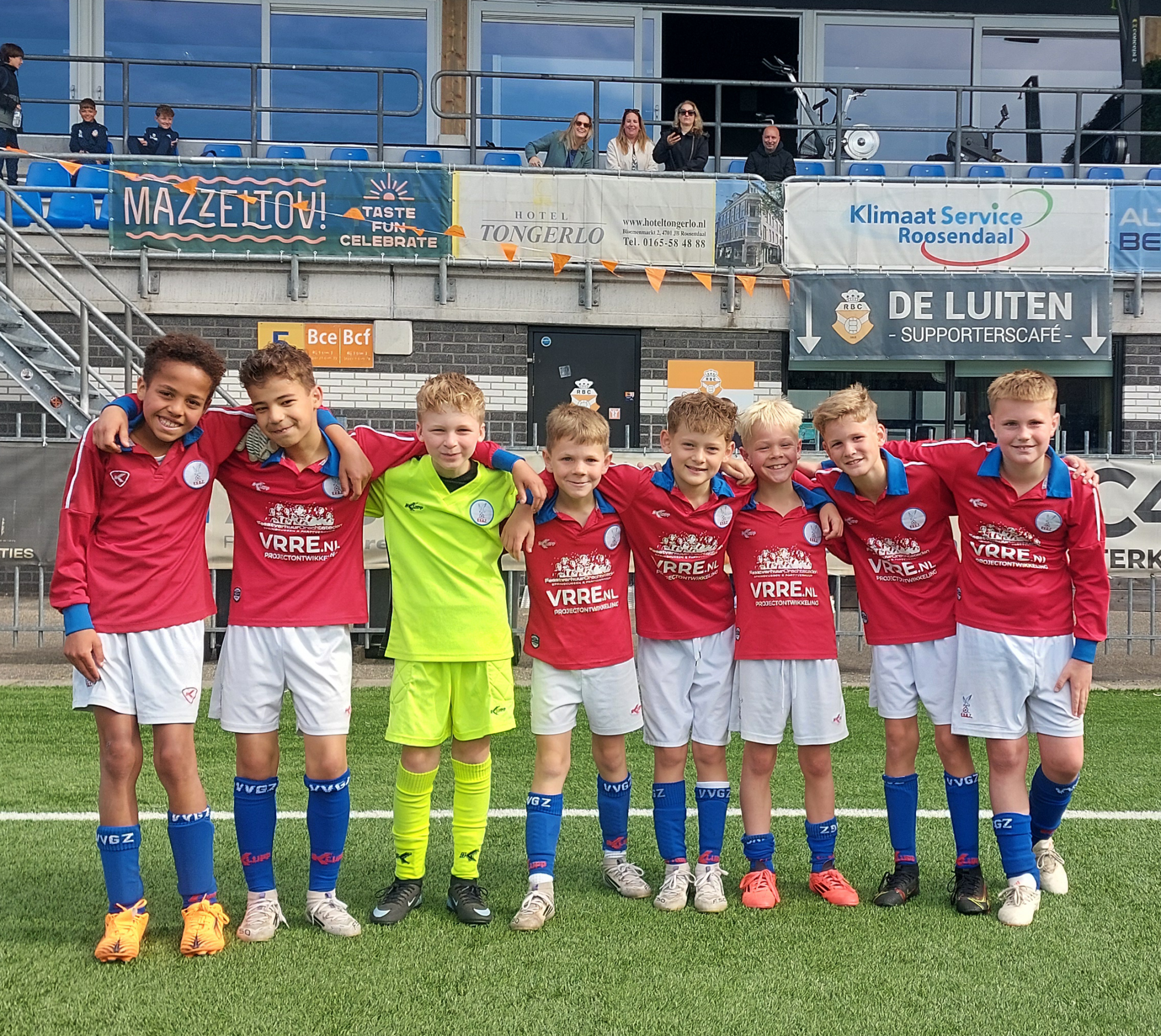 VVGZ JO10-1 sluit seizoen af tegen RBC Roosendaal JO10-2